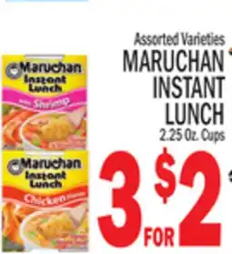 C Town MARUCHAN INSTANT LUNCH offer