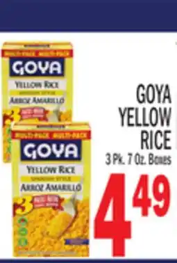 C Town GOYA YELLOW RICE offer