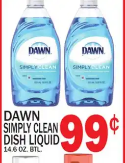 C Town DAWN SIMPLY CLEAN DISH LIQUID offer