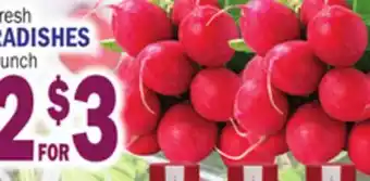 C Town RADISHES offer