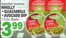 C Town WHOLLY •GUACAMOLE •AVOCADO DIP offer