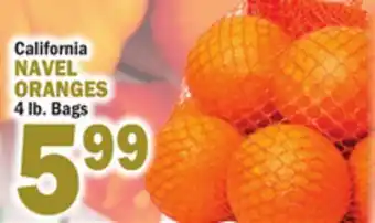 C Town NAVEL ORANGES offer