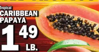 C Town CARIBBEAN PAPAYA offer