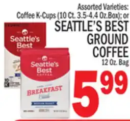 C Town SEATTLE'S BEST GROUND COFFEE, 12 Oz. Bag offer