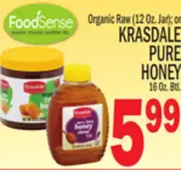 C Town KRASDALE PURE HONEY, 16 Oz. Btl offer