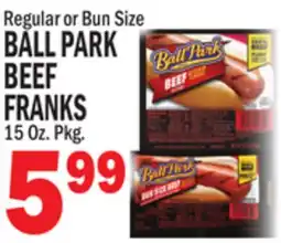 C Town BALL PARK BEEF FRANKS offer