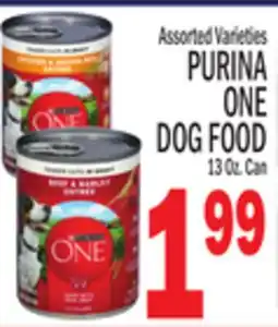 C Town PURINA ONE DOG FOOD offer