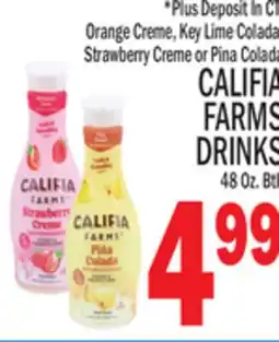 C Town CALIFIA FARMS DRINKS offer