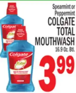 C Town COLGATE TOTAL MOUTHWASH offer