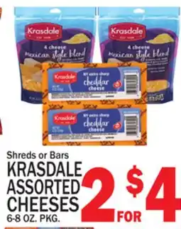 C Town KRASDALE ASSORTED CHEESES offer