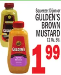 C Town GULDEN'S BROWN MUSTARD offer