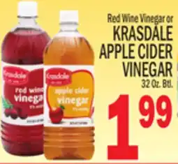 C Town KRASDALE APPLE CIDER VINEGAR offer