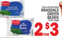 C Town KRASDALE GREEN BEANS offer