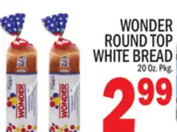 C Town WONDER ROUND TOP WHITE BREAD offer