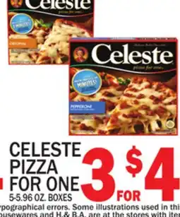 C Town CELESTE PIZZA FOR ONE offer