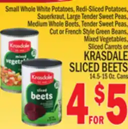 C Town KRASDALE SLICED BEETS offer