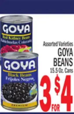 C Town GOYA BEANS offer
