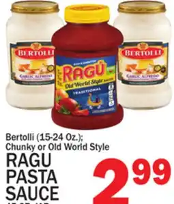 C Town RAGU PASTA SAUCE 45 OZ. JAR offer
