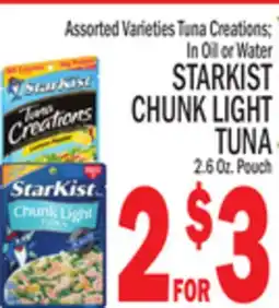 C Town STARKIST CHUNK LIGHT TUNA offer