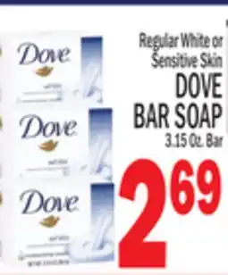 C Town DOVE BAR SOAP offer