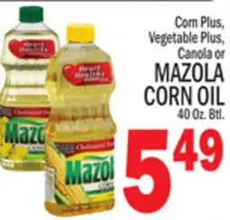 C Town MAZOLA CORN OIL offer