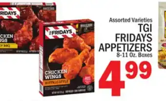 C Town TGI FRIDAYS APPETIZERS offer