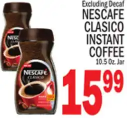 C Town NESCAFE CLASICO INSTANT COFFEE offer
