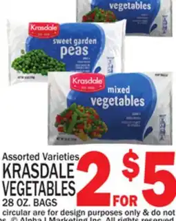 C Town KRASDALE VEGETABLES offer
