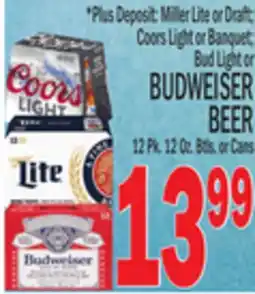 C Town BUDWEISER BEER offer