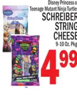 C Town SCHREIBER STRING CHEESE offer