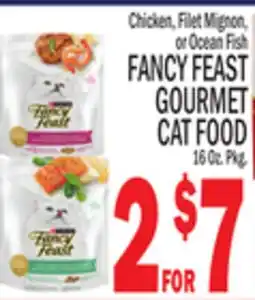 C Town FANCY FEAST GOURMET CAT FOOD offer