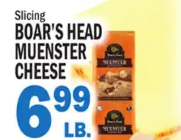 C Town BOAR'S HEAD MUENSTER CHEESE offer