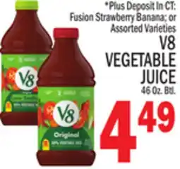 C Town V8 VEGETABLE JUICE offer