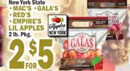 C Town MAC'S, GALA'S, RED'S, EMPIRE'S LIL APPLES offer
