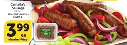 Albertsons Cantella's Sausage offer