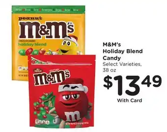 Ralphs M&M's Holiday Blend Candy offer