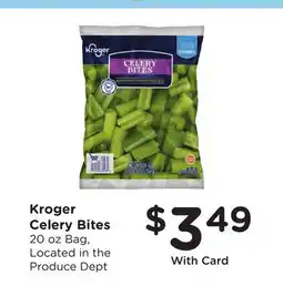 Ralphs Kroger Celery Bites offer