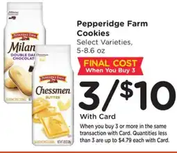 Ralphs Pepperidge Farm Cookies offer