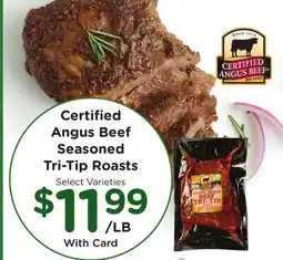 Ralphs Certified Angus Beef Seasoned Tri-Tip Roasts offer