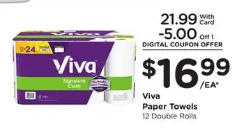 Ralphs Viva Paper Towels offer