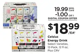 Ralphs Celsius Energy Drink offer