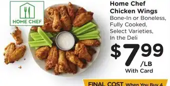 Ralphs Home Chef Chicken Wings offer