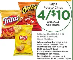 Ralphs Lay's Potato Chips offer