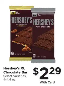 Ralphs Hershey's XL Chocolate Bar offer
