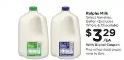 Ralphs Ralphs Milk offer