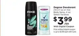 Ralphs Degree Deodorant offer