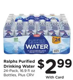 Ralphs Ralphs Purified Drinking Water offer