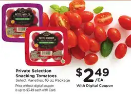 Ralphs Private Selection Snacking Tomatoes offer
