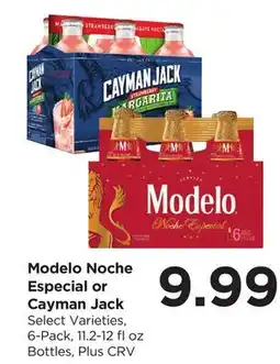 Food 4 Less Modelo Noche Especial or Cayman Jack offer