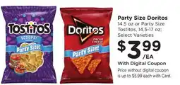 Ralphs Party Size Doritos offer